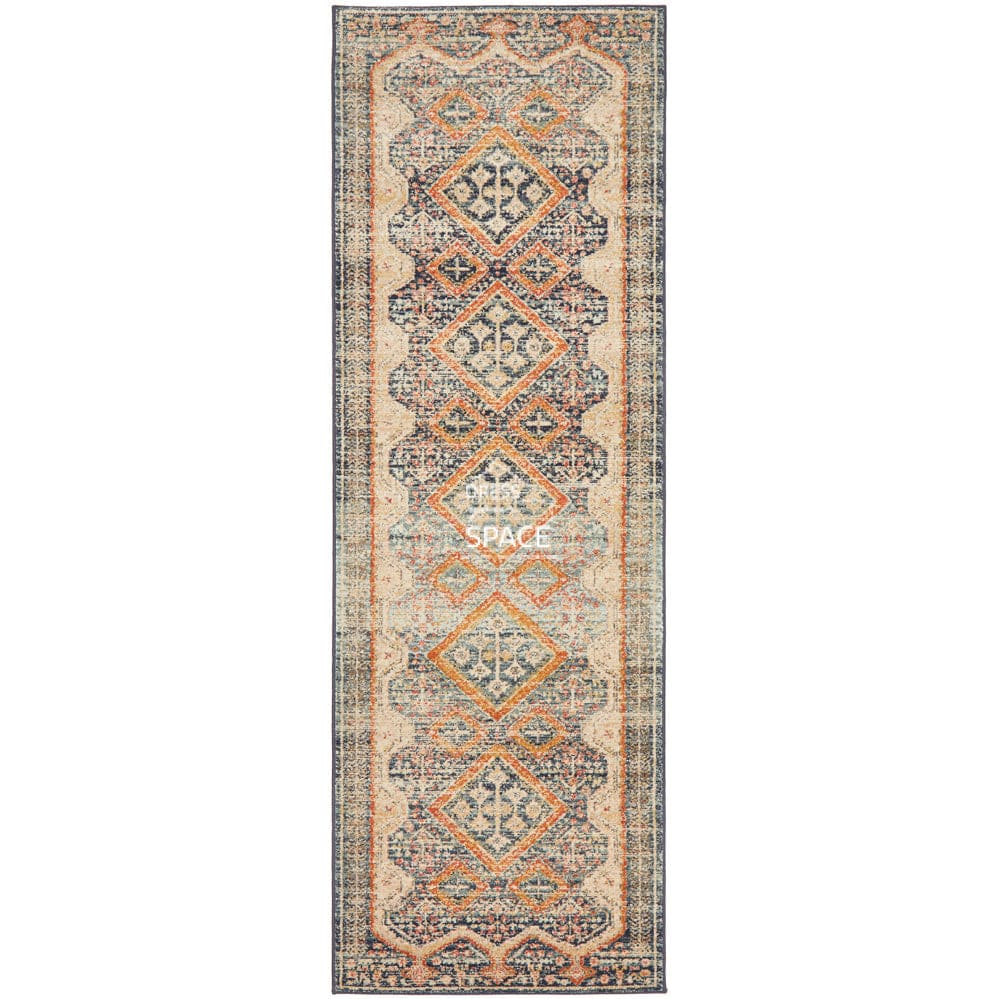 Legacy 863 Navy Runner Rug - Indoor Hallway Runner - Rug Culture