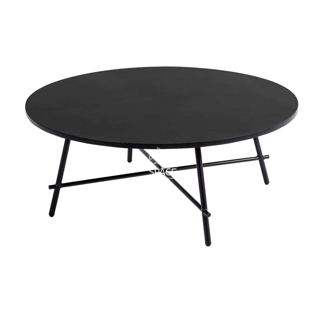 Lennon Round Coffee Table - Black - Indoor Coffee Table - DYS Indoor