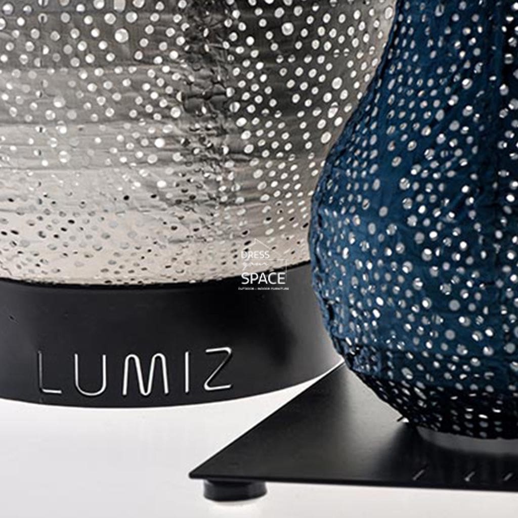 LUMIZ Large Metal Ring Black - Outdoor Lighting