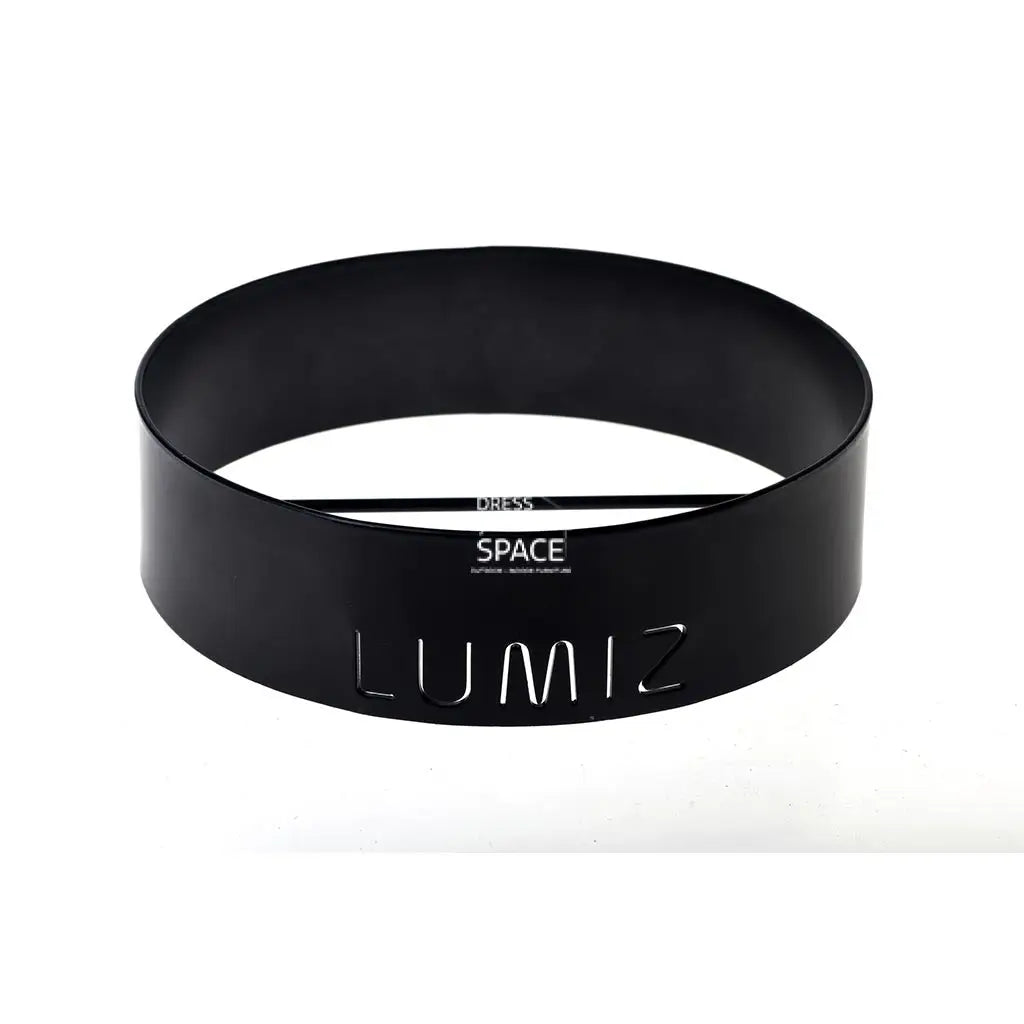 LUMIZ Small Metal Ring Black - Outdoor Lighting