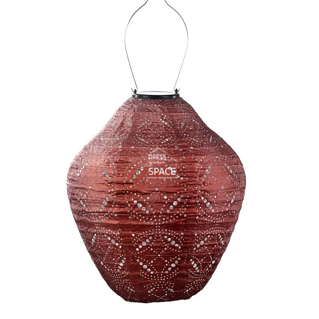 Mandela Jar 30 - Copper Solar Lantern Outdoor Lighting Lumiz