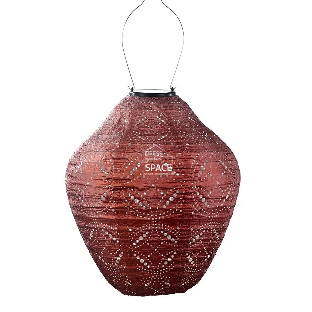 Mandela Jar 30 - Copper Solar Lantern Outdoor Lighting Lumiz