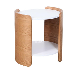 Margo Lamp Table - Natural/White - Indoor Side Table - DYS Indoor