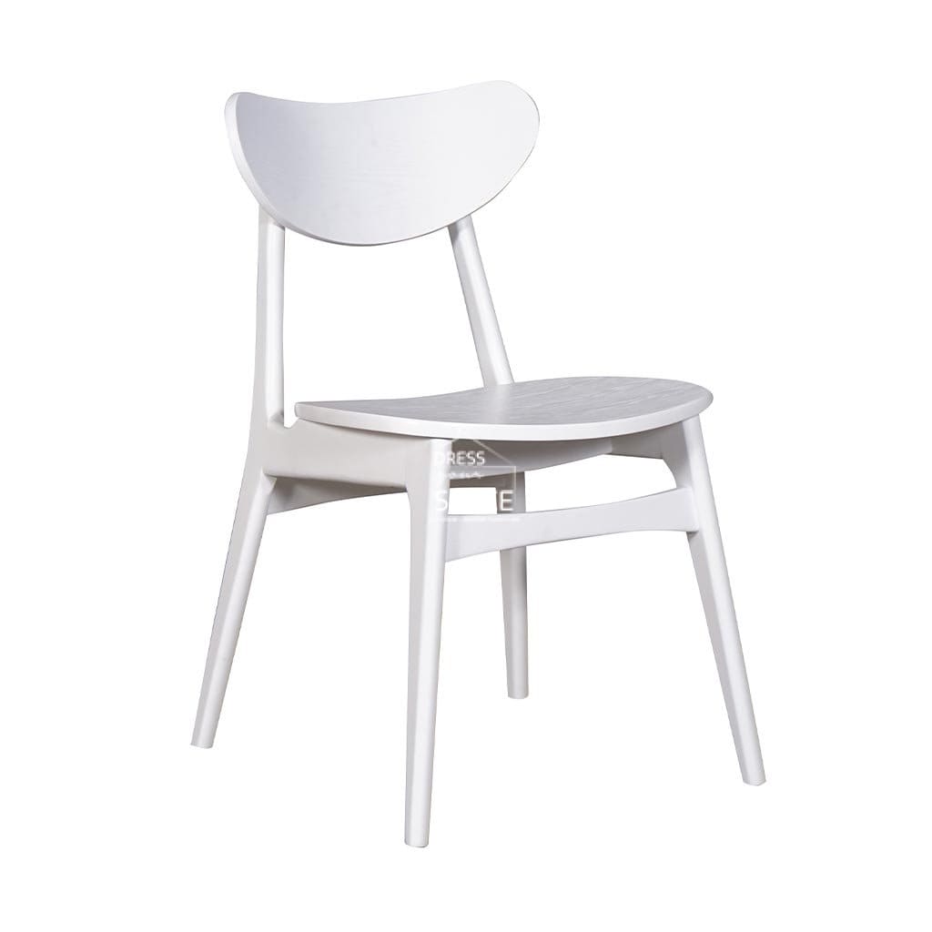 Martina Chair - White/White - Indoor Dining Chair - DYS Indoor
