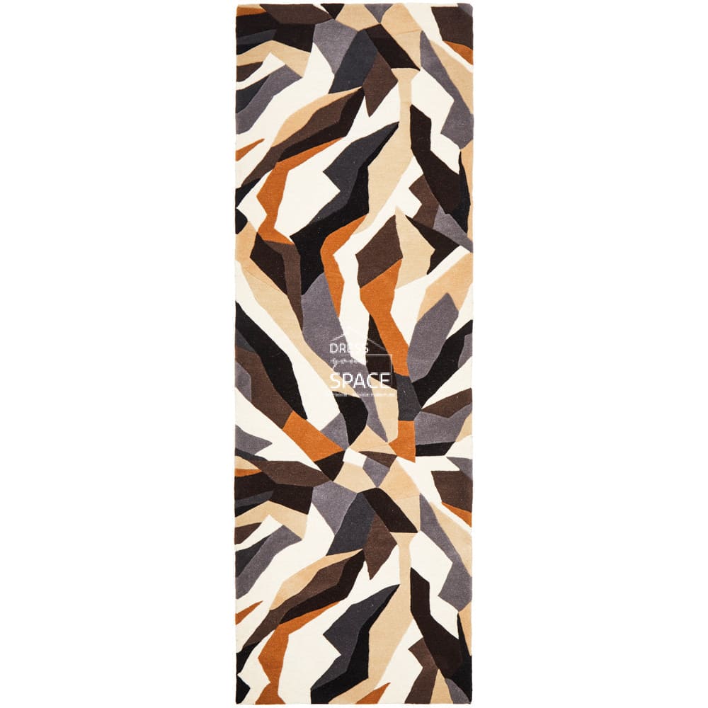 Matrix Pure Wool 903 Fossil Runner Rug - Indoor Hallway Runner - Rug Culture