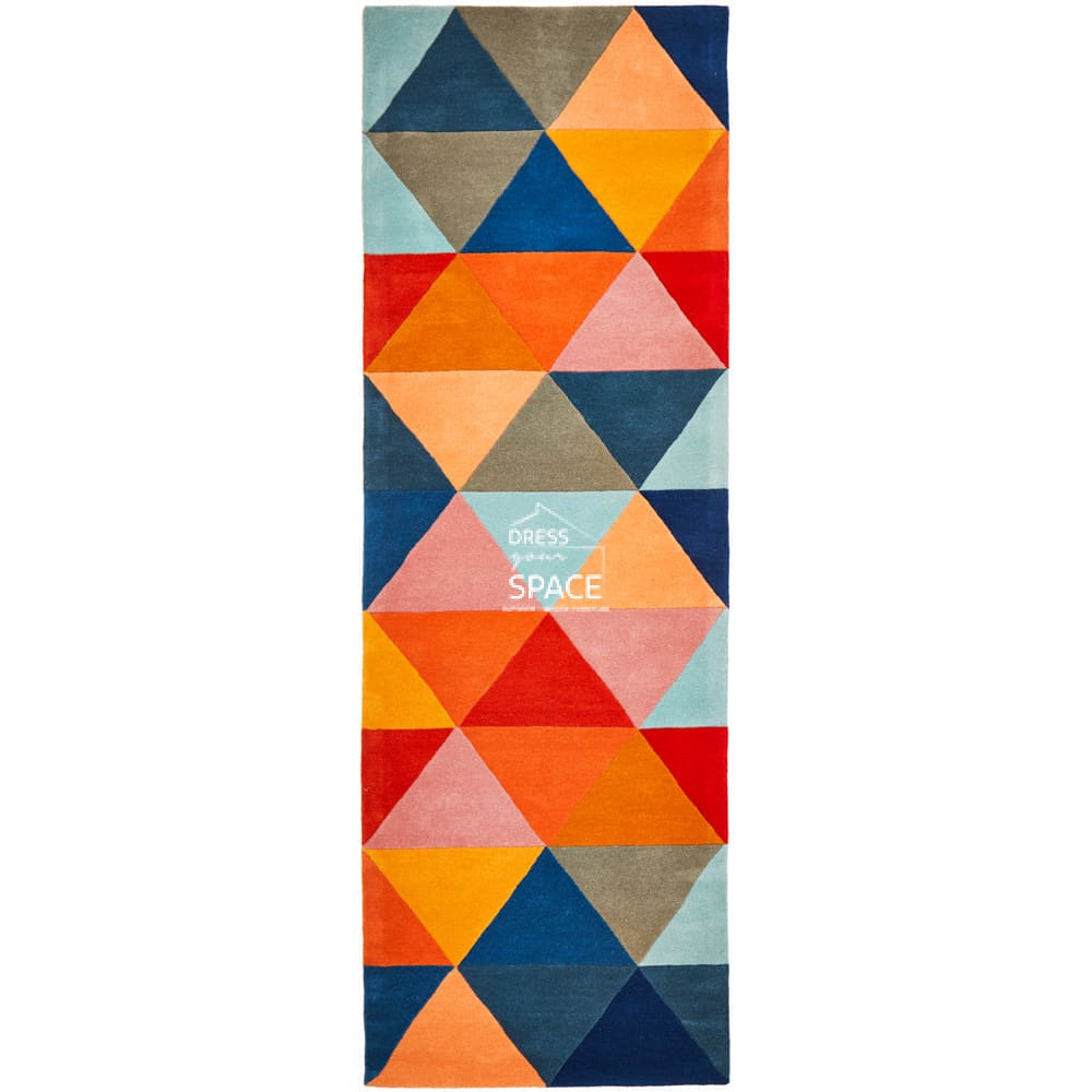 Matrix Pure Wool 905 Multi Runner Rug - Indoor Hallway Runner - Rug Culture