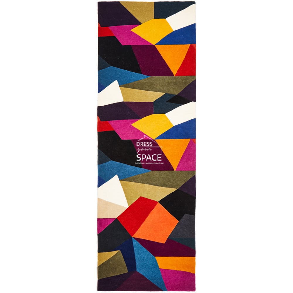 Matrix Pure Wool 906 Crayon Runner Rug - Indoor Hallway Runner - Rug Culture