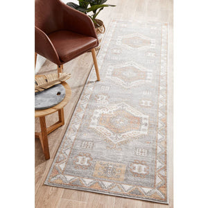 Mayfair Caitlen Grey Runner Rug - Indoor Hallway Runner - Rug Culture