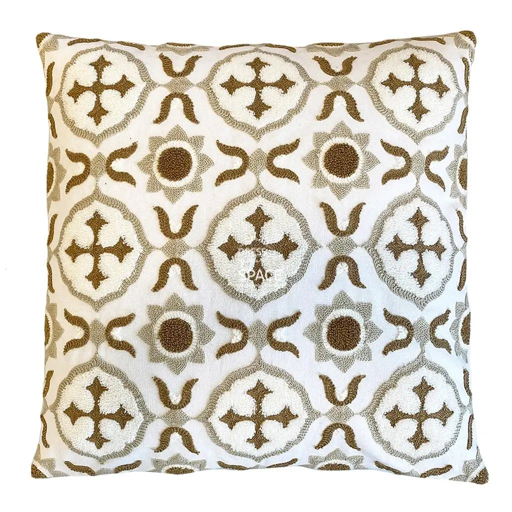 Milan Cushion - Natural - Indoor Cushion - Zaab