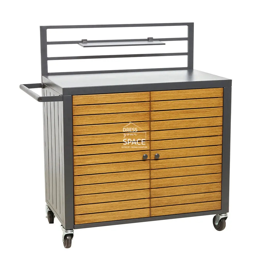 Miller Outdoor Trolley with Storage - Outdoor Dining Set - DYS Outdoor