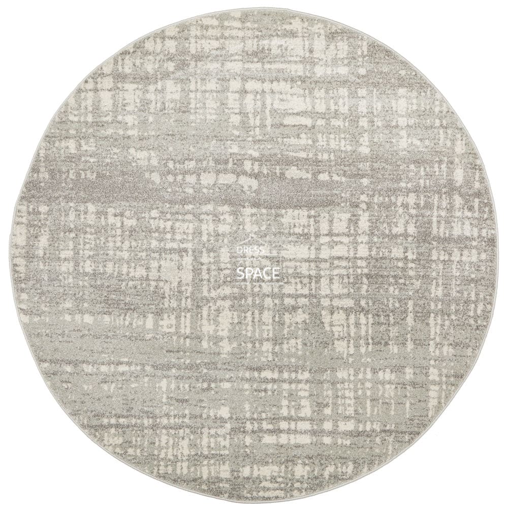 Mirage 354 Silver Round Rug - Indoor Round Rug - Rug Culture