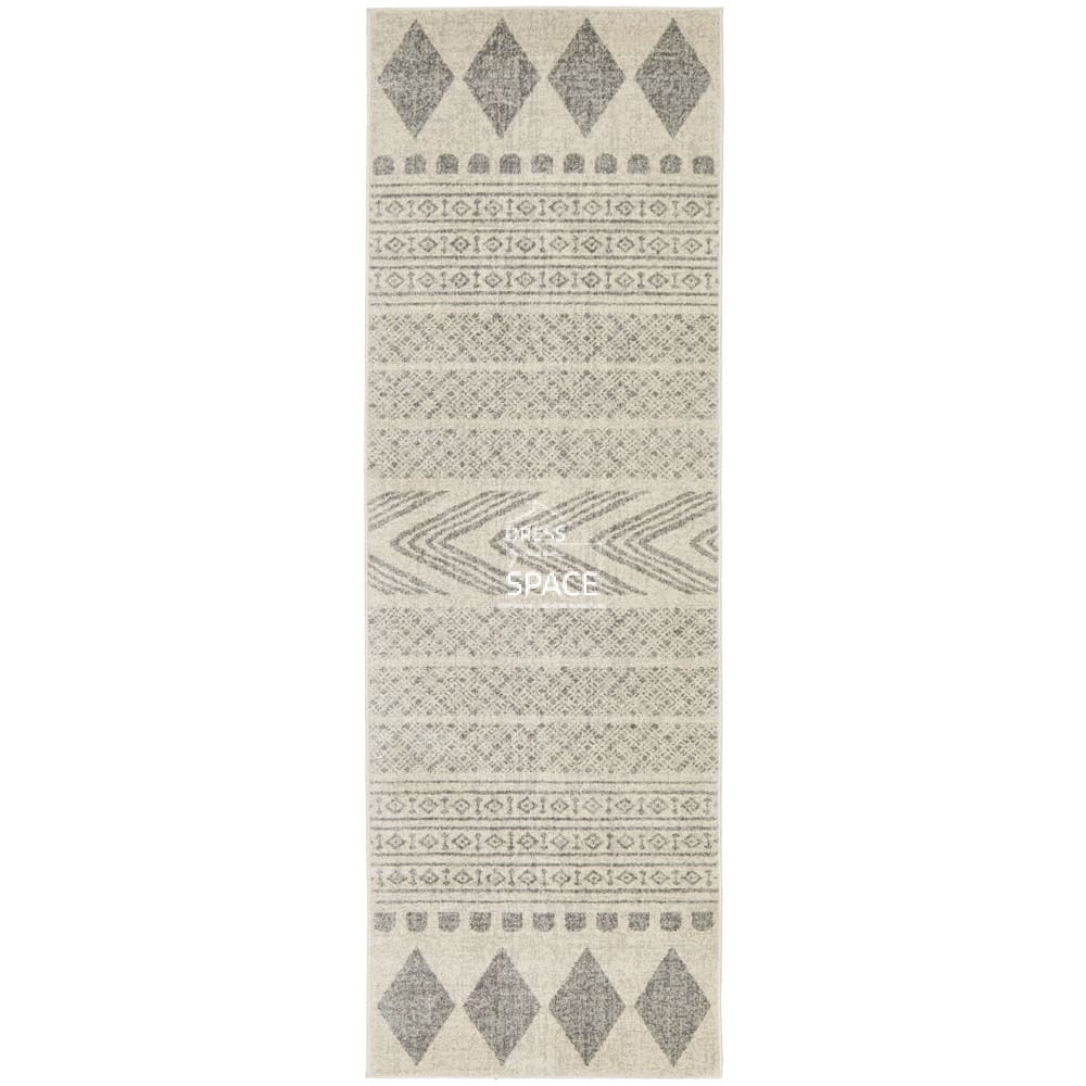Mirage 359 Grey Runner Rug - Indoor Hallway Runner - Rug Culture