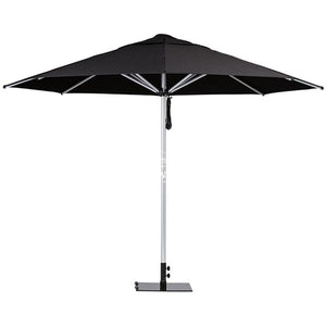 Monaco Umbrella - Premium Fabric - Black - Outdoor Umbrella - Instant Shade