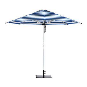 Monaco Umbrella - Premium Fabric - Blue Stripe - Outdoor Umbrella - Instant Shade