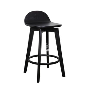 Nadia Stool - Black/Black Ash - Indoor Counter Stool - DYS Indoor