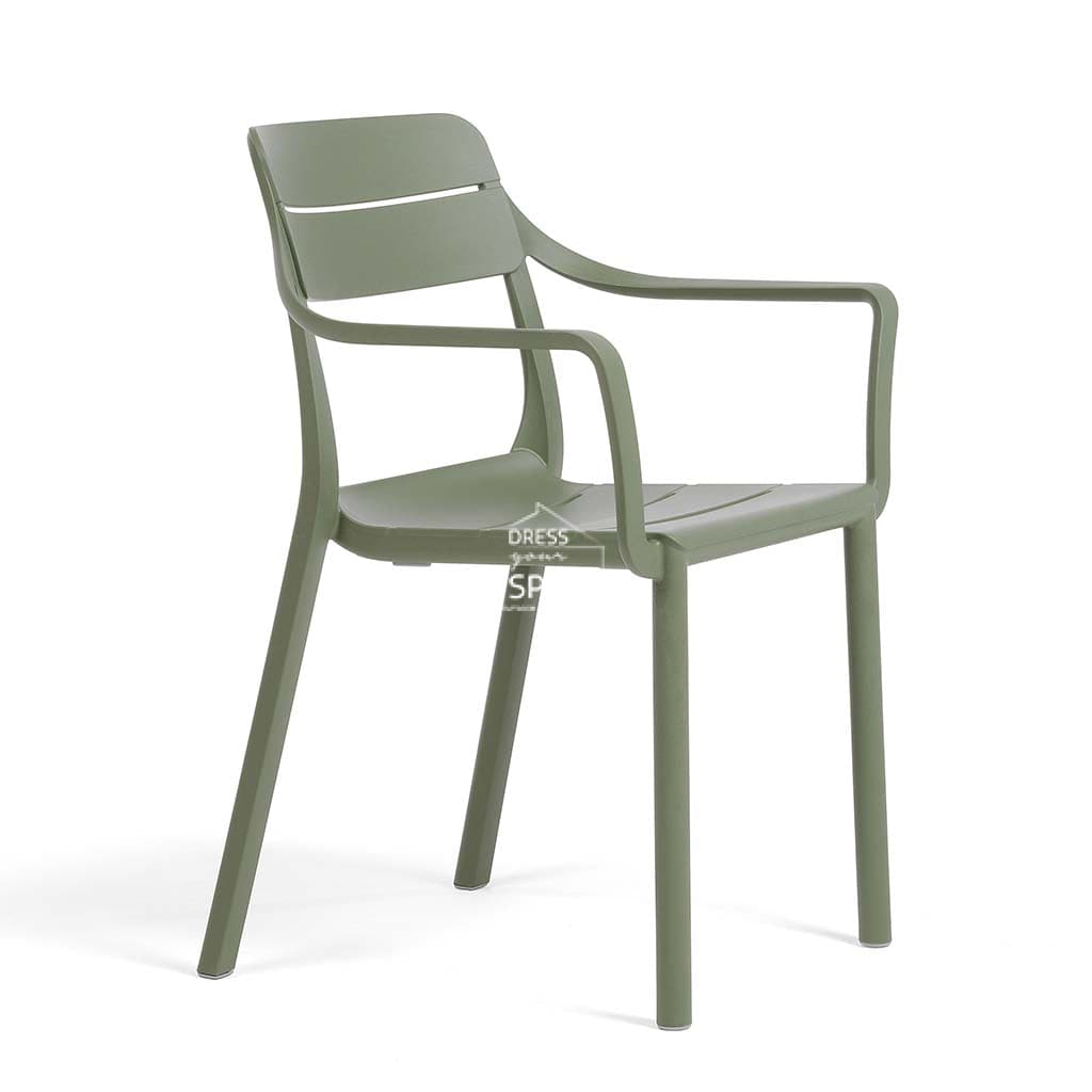 Nardi Cassia Resin Outdoor Dining Chair - Cactus - PRE-ORDER FOR LATE JANUARY 2026 DELIVERY - Outdoor Chair - Nardi