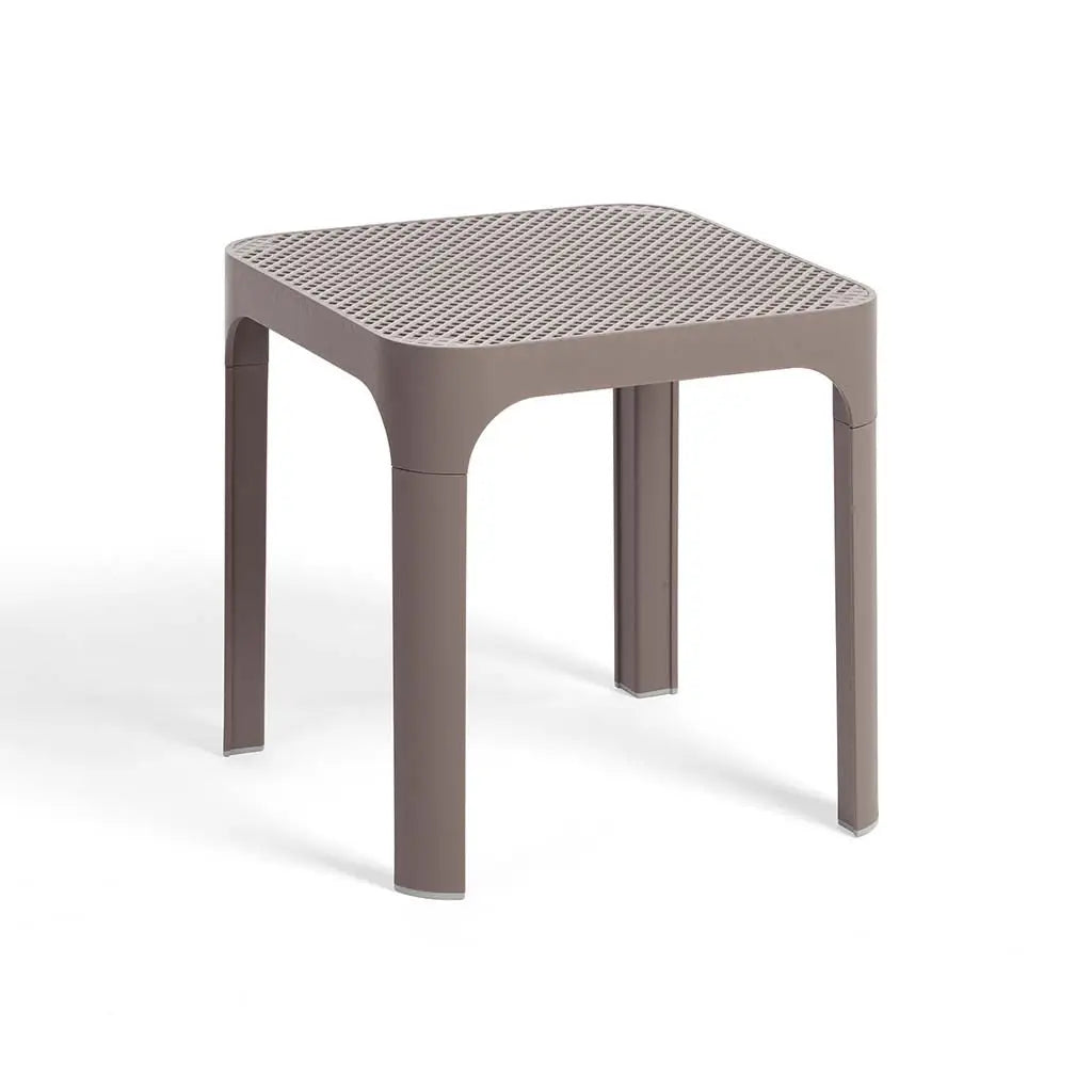 Nardi Resin Net Coffee Table 40 - Taupe - PRE-ORDER FOR MID-DECEMBER ARRIVAL - Outdoor Coffee Table - Nardi