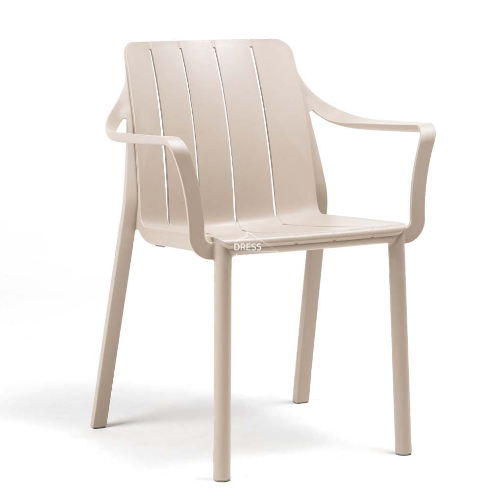 Nardi Tiberina Resin Outdoor Dining Chair - Corda - PRE-ORDER FOR MID-DECEMBER DELIVERY - Outdoor Chair - Nardi