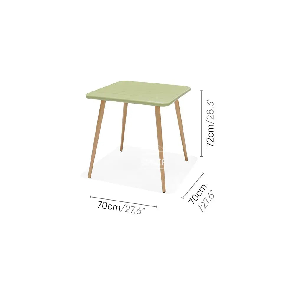 Nassau Bistro Table - Lime - Outdoor Table - Lifestyle Garden