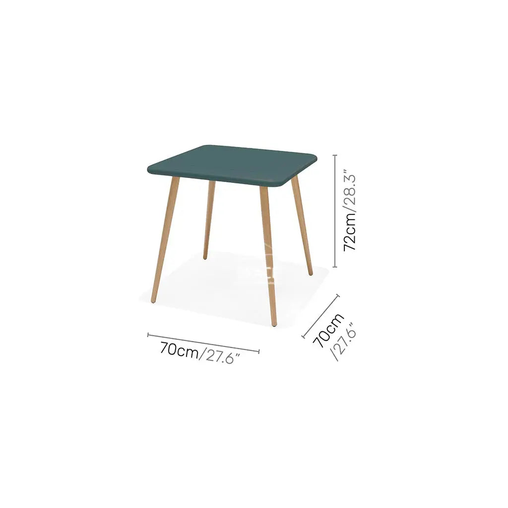 Nassau Bistro Table - Ocean Green - Outdoor Table - Lifestyle Garden