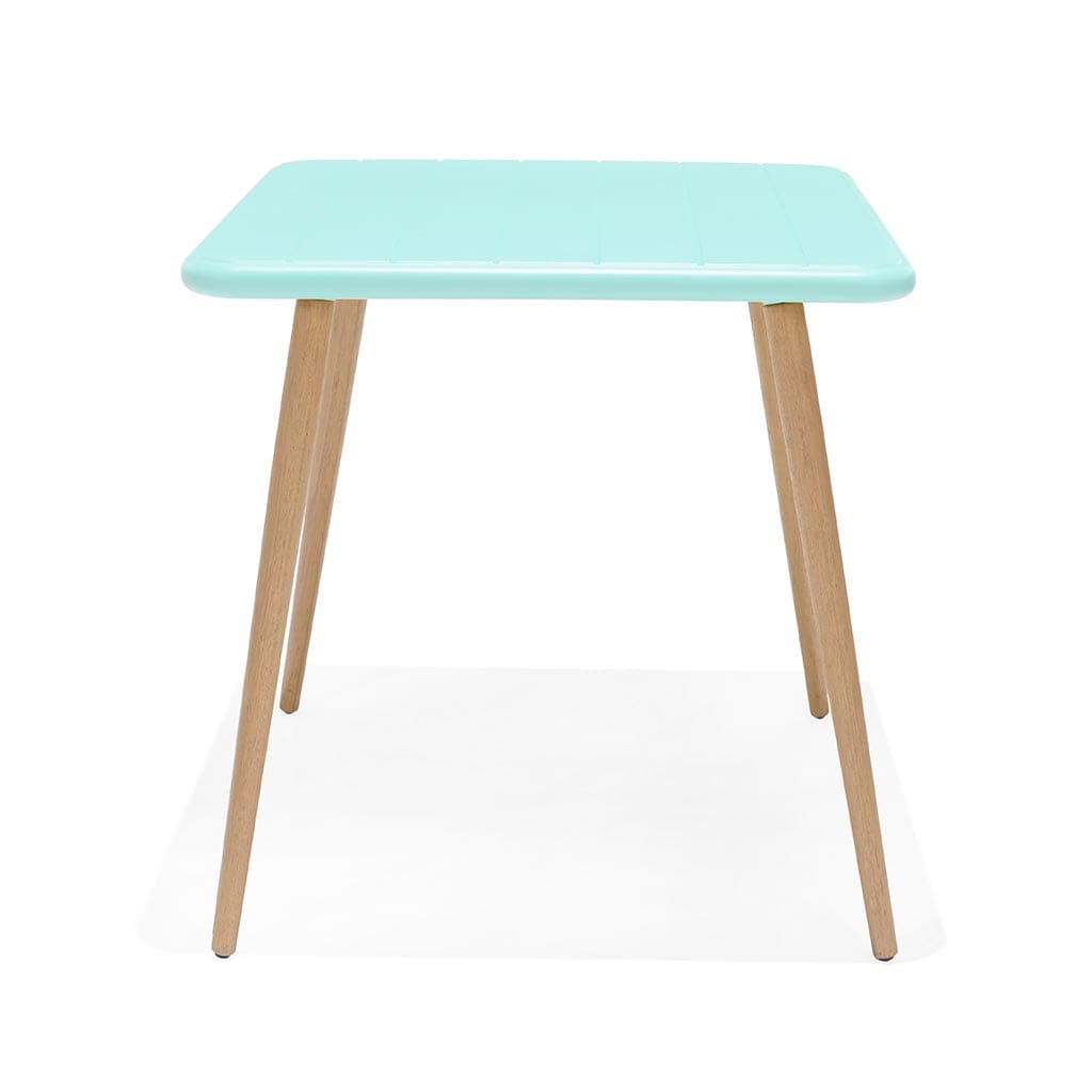 Nassau Bistro Table - Turquoise - Outdoor Table - Lifestyle Garden