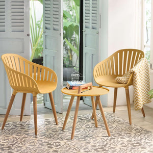 Nassau Chair - Yellow Lemon - Outdoor-Indoor Chair - Lifestyle Garden