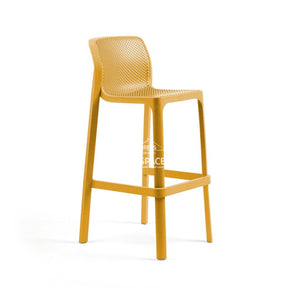 Net Bar Stool - Senape - Outdoor Bar Stool - Nardi