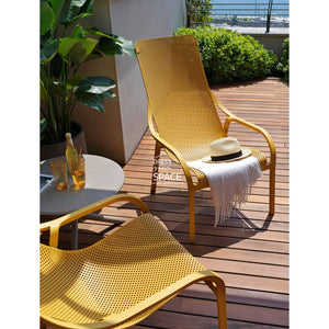 Net Lounge Chair - Mustard - Outdoor Lounge Chair - Nardi