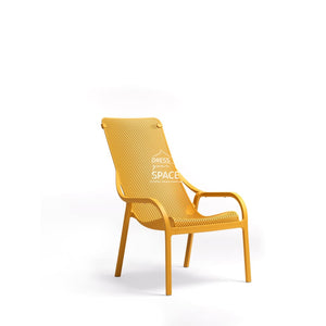 Net Lounge Chair - Mustard - Outdoor Lounge Chair - Nardi