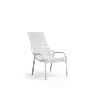 Net Lounge Chair - White - Outdoor Lounge Chair - Nardi