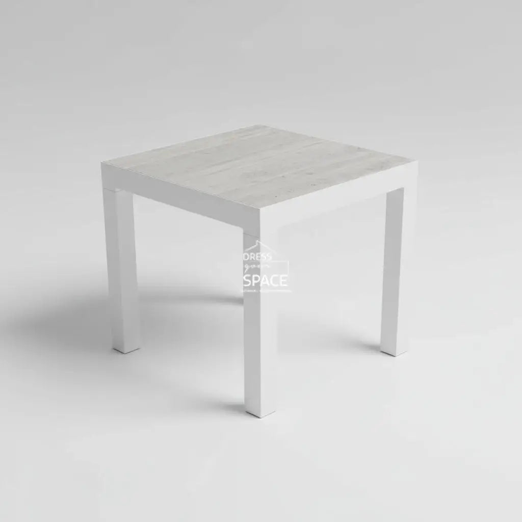 New York Side Table - White (Lillie Fix Description) - Outdoor Coffee Table - DYS Outdoor