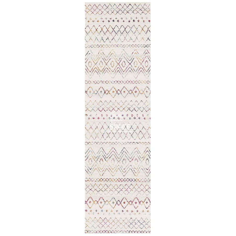 Oasis Nadia Multi Rustic Tribal Runner Rug - Indoor Hallway Runner - Rug Culture