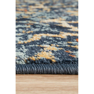 Oxford 436 Navy Runner Rug - Indoor Hallway Runner - Rug Culture