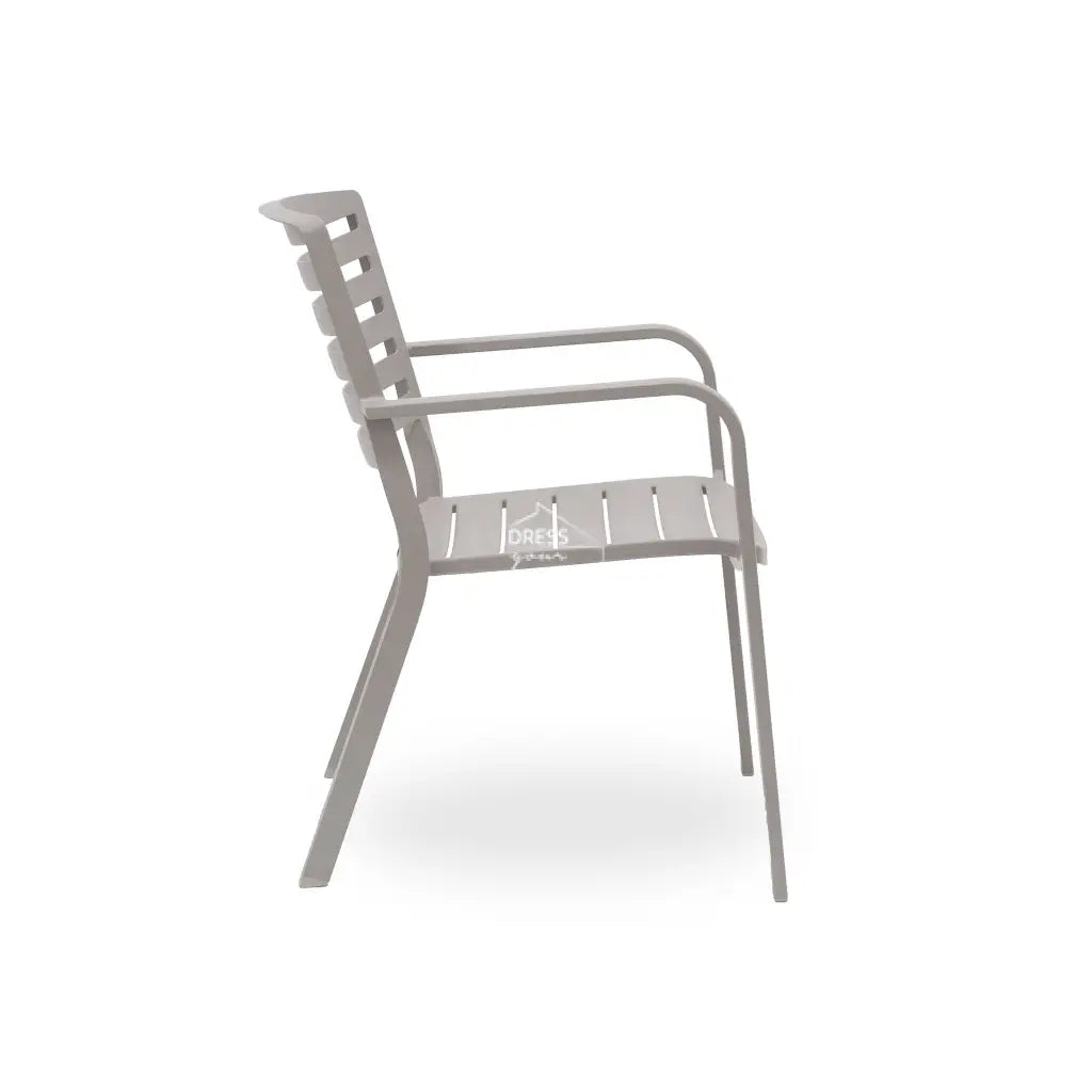Pandora Slat Chair - Champagne - Outdoor Chair - DYS Outdoor