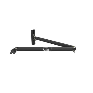 Paraflex UX Wall Mount Umbrella - 2.3m Square - Black Canopy - Wall Mounted Umbrella - Instant Shade