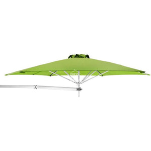 Paraflex Wall Mount Umbrella - Premium Pistachio Acrylic - Wall Mounted Umbrella - Instant Shade