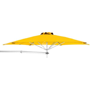 Paraflex Wall Mount Umbrella - Premium Yellow Acrylic - Wall Mounted Umbrella - Instant Shade