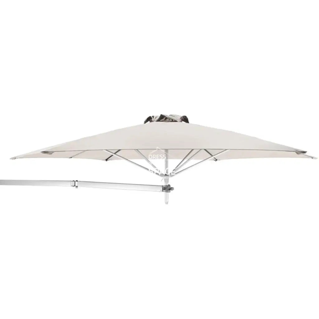 Paraflex Wall Mount Umbrella - Standard Natural Olefin - Wall Mounted Umbrella - Instant Shade