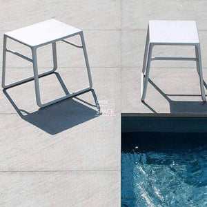 Pop Side Table - Taupe - Outdoor Side Table - Nardi