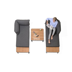 Portals Dark 3 Piece Lounge - Outdoor Lounge - DYS Outdoor