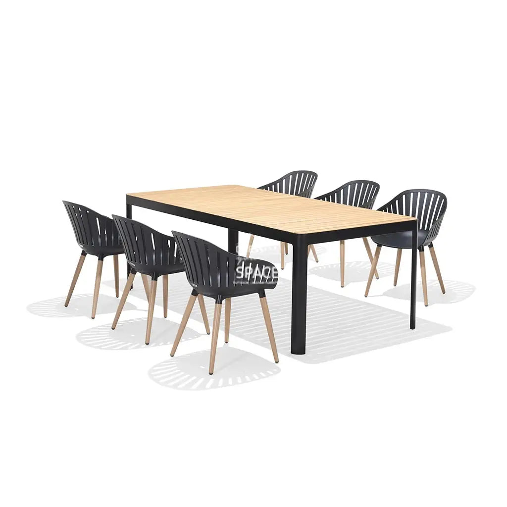 Portals-Nassau Dining Set - Outdoor Setting - Lifestyle Garden