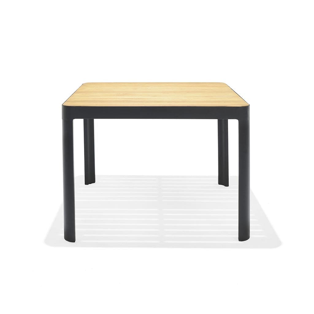 Portals Teak Table 95cm Sq - Black - Outdoor Table - Lifestyle Garden