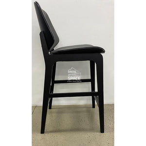 Portia Counter Stool - Black/Grey PU - Indoor Counter Stool - DYS Indoor