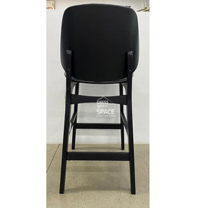 Portia Counter Stool - Black/Grey PU - Indoor Counter Stool - DYS Indoor