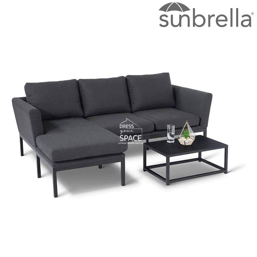 Pulse 3 Piece Lounge - Sunbrella - Outdoor Lounge - DYS Outdoor