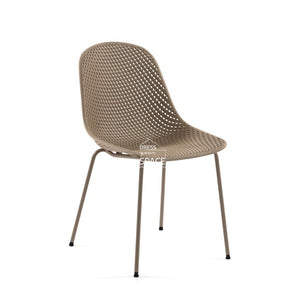 Quinby Chair - Beige - Indoor Dining Chair - La Forma