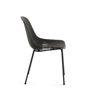 Quinby Chair - Graphite - Indoor Dining Chair - La Forma