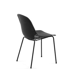 Quinby Chair - Graphite - Indoor Dining Chair - La Forma