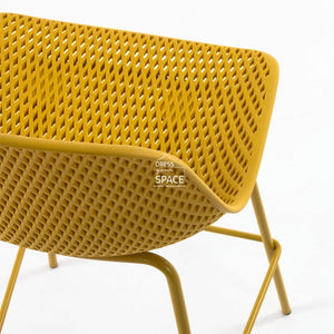 Quinby Stool - Yellow - Indoor Counter Stool - La Forma