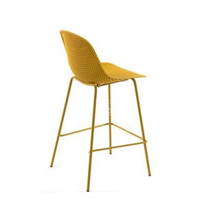 Quinby Stool - Yellow - Indoor Counter Stool - La Forma